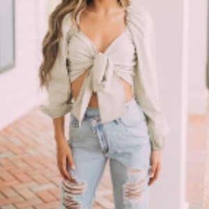 Mable puff sleeve top